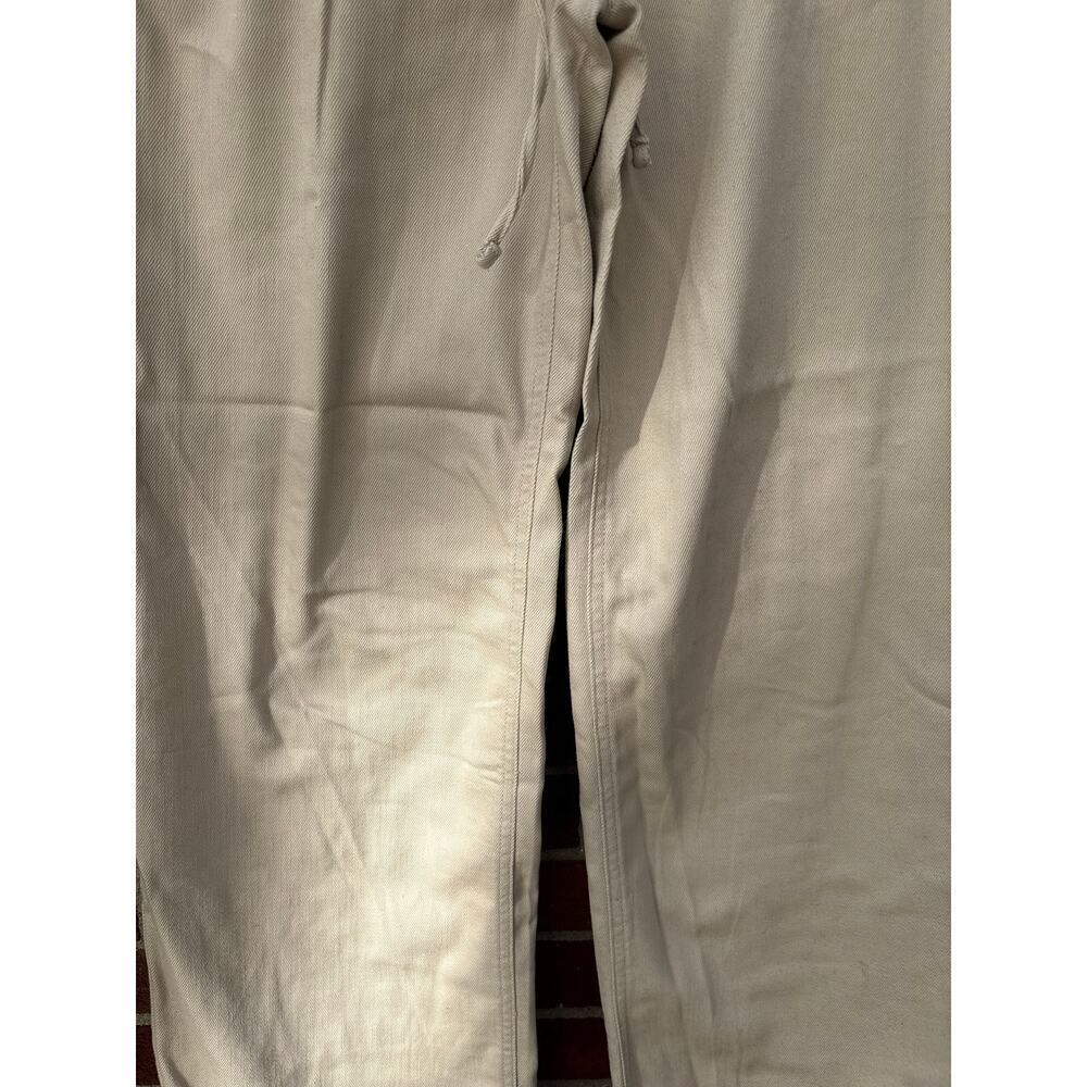Vanilla Star Linen Blend Wide Leg Pull On Pants Beige Womens Small Casual - Picture 8 of 9